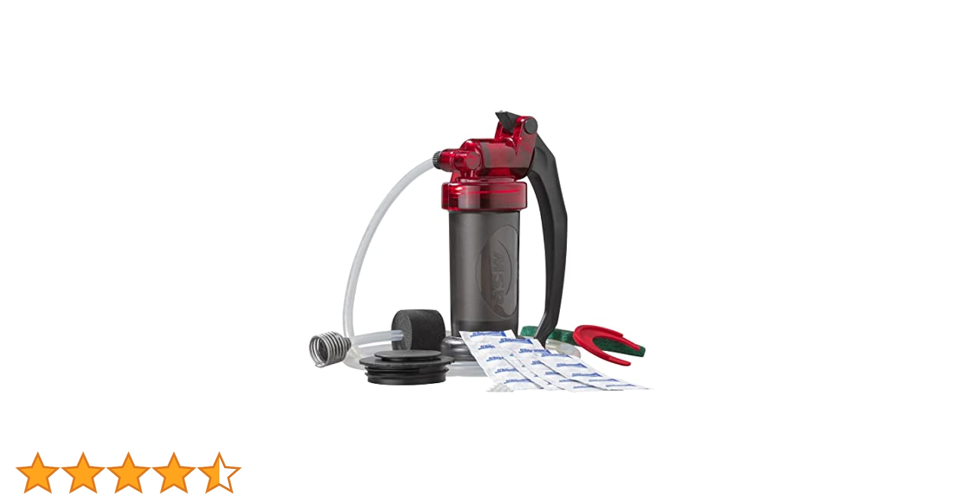 MSR - MSR ミニワークスEX(黒猫) MiniWorks® EX Microfilter - Backpacking Water Filter | MSR